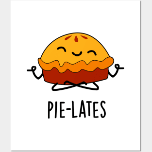 Pie-lates Funny Food Pie Pun Posters and Art